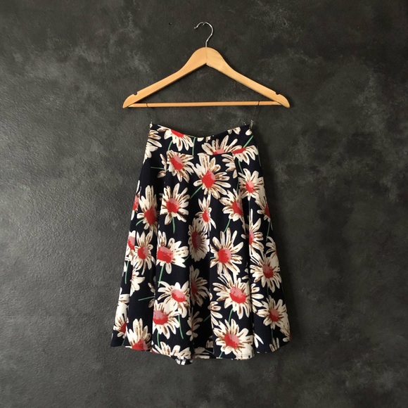 Midi Floral Skirt - Picture 1 of 1